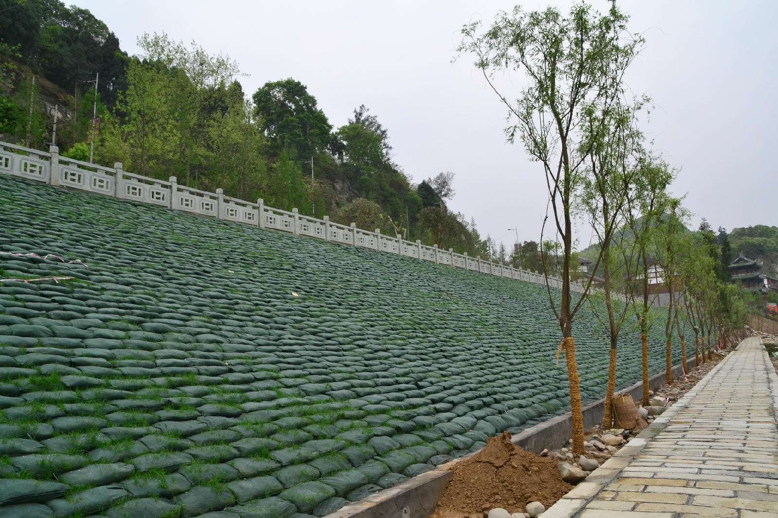 護坡無紡布展示