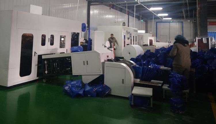 一次成型無紡布袋制袋機