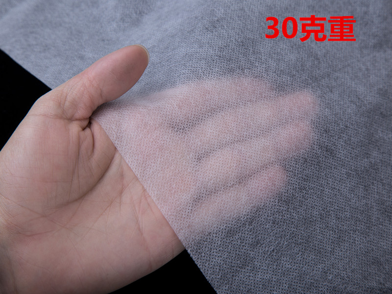 30克白色全新料無紡布產品展示