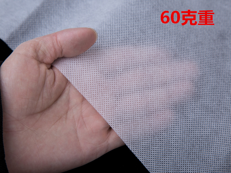 60克白色全新料無紡布產品展示