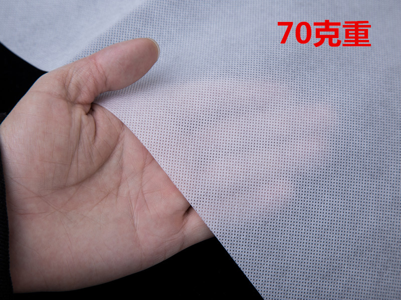 70克白色全新料無紡布產品展示